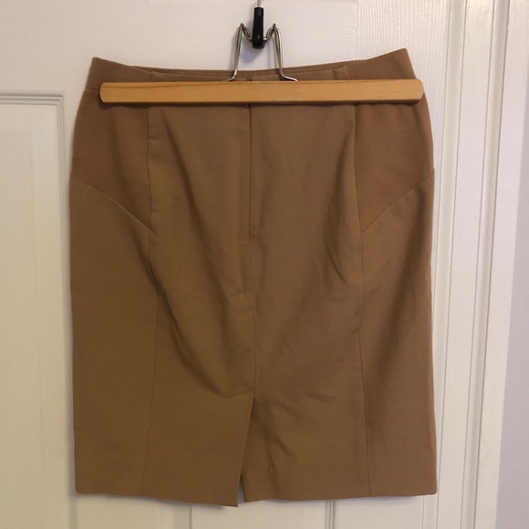 BCBG Tan Beige work skirt - Picture 2 of 3